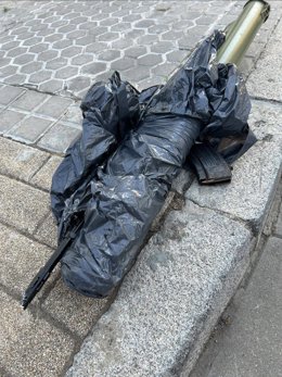 Arma localizada en Sevilla