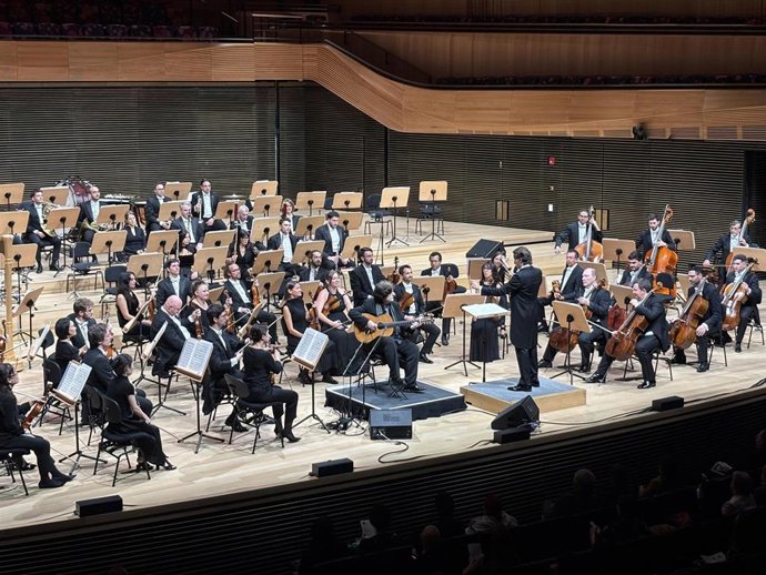 La Orquesta Titular del Teatro Reala actúa en Nueva York (Estados Unidos)