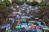 Foto: Argentina.- Más de una treintena de personas detenidas en protestas universitarias en Buenos Aires