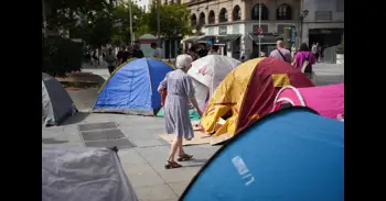 El Sindicato de Inquilinas de Sevilla se retira de la acampada de las Setas para "organizar" la huelga del 11N