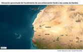Foto: Gambia.- Mueren doce migrantes por el hundimiento de una embarcación frente a las costas de Gambia