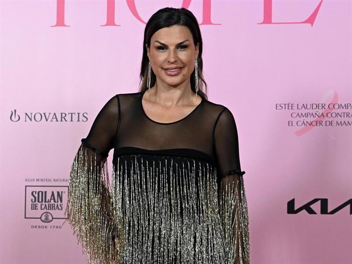 Raquel Perera en la gala 'Elle X Hope' celebrada este jueves en Madrid