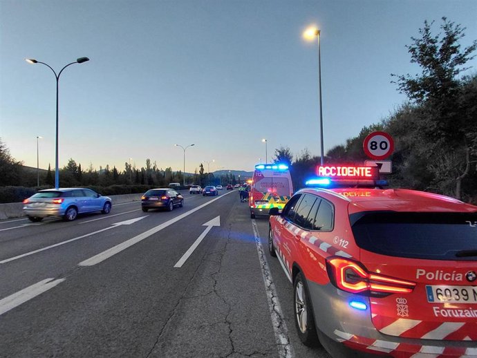 Imagen del accidente.