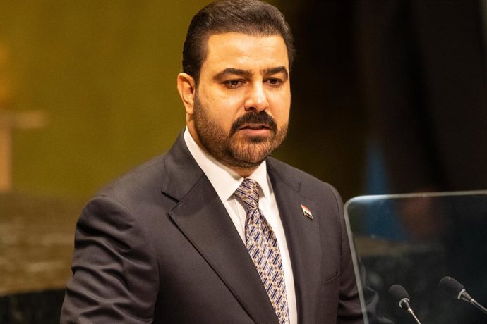 September 25, 2026, Bronx, New York, USA: Prime Minister of Iraq Ali Falih Al-Zaidi speaks during General Debates on day 4 of UN General Assembly 81 at UN headquarters in New York, NY on September 25, 2026.