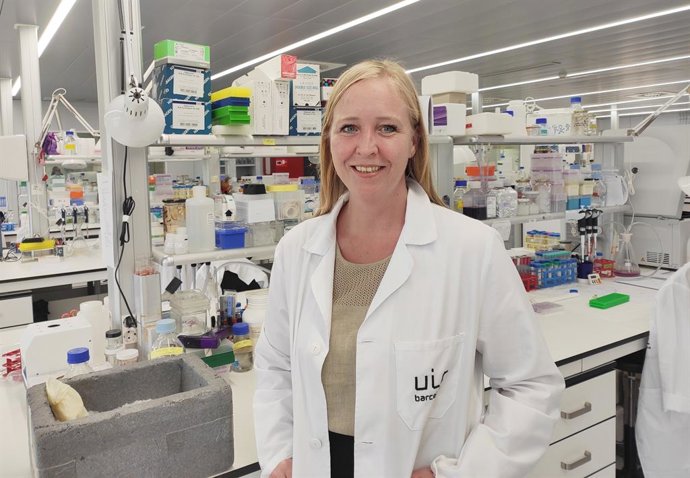 Archivo - Investigadores de la UIC trabajan en un análisis de sangre para la detección precoz del cáncer de mama