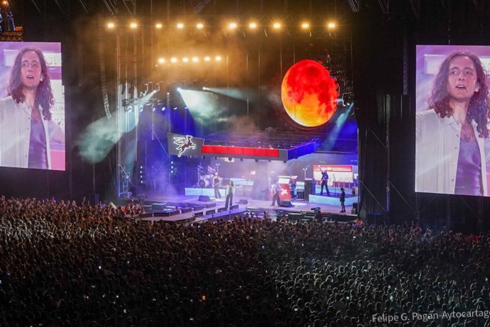 Arde Bogotá en un concierto en la Cuesta del Batel, en Cartagena