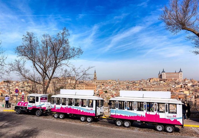 Tren turístico de Toledo.