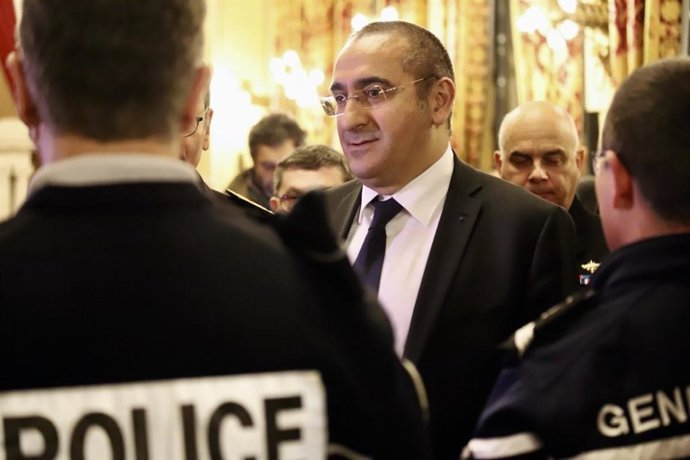 Archivo - Arquivo - O ministro do Interior da França, Laurent Nuñez.