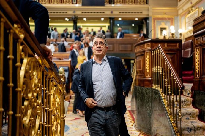 El portavoz del PSOE en el Congreso, Patxi López.