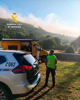 La Guardia Civil ha investigado a dos personas como presuntas autoras de un delito de incendio forestal por imprudencia grave Declarado el 22 de julio de 2026 en Valdesamario (León).