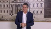 Vídeo: Patxi López defiende a Mínguez, que nunca ha votado a favor de los intereses de su pareja