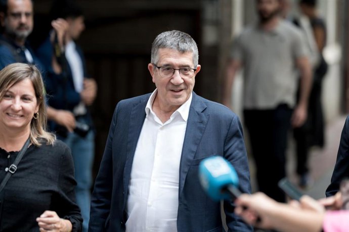 El portavoz del PSOE en el Congreso, Patxi López.