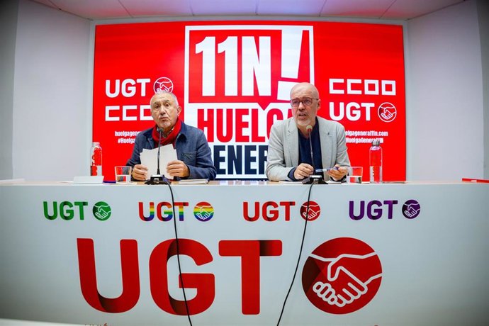 El secretario general de UGT, Pepe Álvarez en imagen de archivo. 