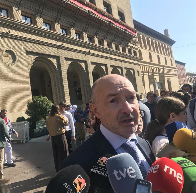 El delegado del Gobierno en Aragón, Fernando Beltrán