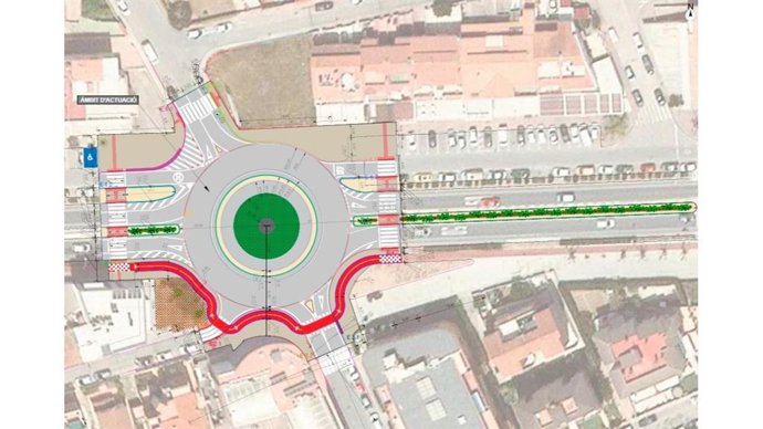Imagen de la futura rotonda