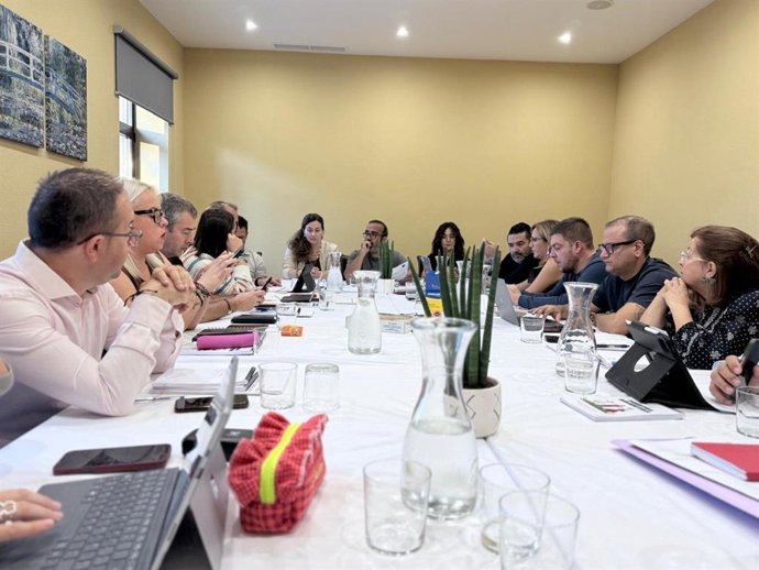 Gobierno de la Diputación de Cáceres reunido para perfilar los presupuestos de 2027