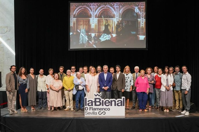 Imagen de clausura de la Bienal de Flamenco.