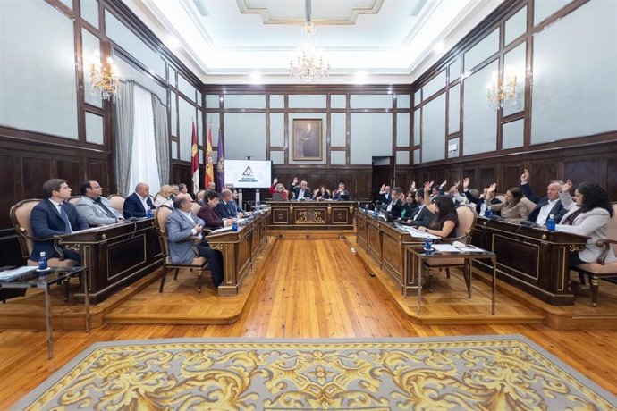 Pleno de la Diputación de Guadalajara