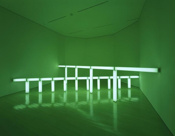 El Museo Guggenheim Bilbao acogerá desde el 11 de noviembre al 4 de abril la exposición 'Dan Flavin: Algo de luz'.