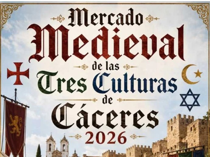 El Mercado Medieval de las Tres Culturas de Cáceres se celebrará del 12 al 15 de noviembre