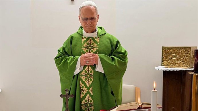 El Papa León XIV celebrando la misa en el hospital Gemelli, a 16 de octubre de 2026, en Roma (Italia)