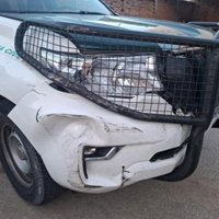 Dos detenidos en Cádiz por embestir a dos patrullas de la Guardia Civil con su coche cargado con 150 petacas de gasolina