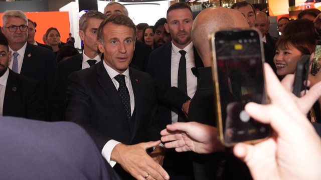 El presidente de Francia, Emmanuel Macron
