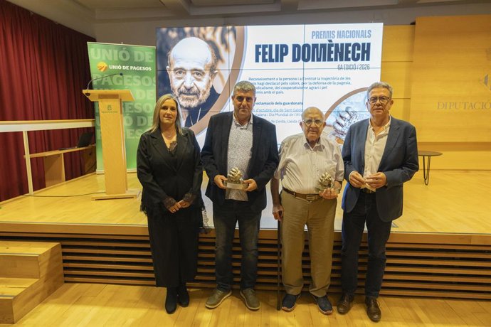 Premios Felip Domènech de Unió de Pagesos