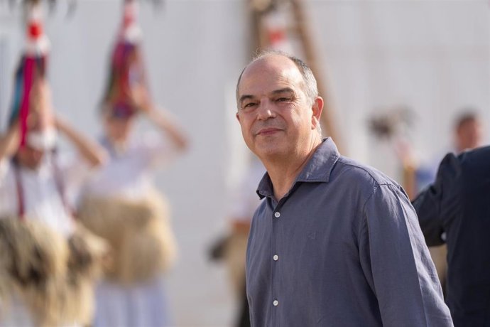 El secretario general de Junts, Jordi Turull,durante la celebración del 'Alderdi Eguna', a 27 de septiembre de 2026, en Foronda, Álava