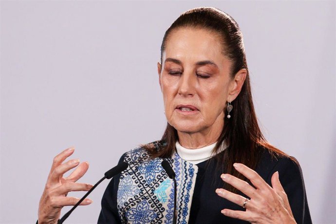 Archivo - La presidenta mexicana, Claudia Sheinbaum
