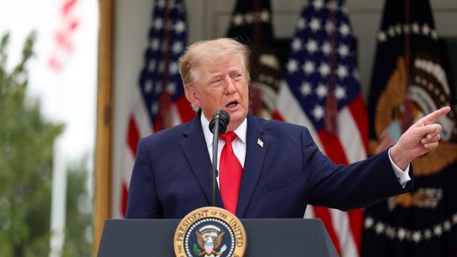 Archivo - El presidente de Estados Unidos, Donald Trump