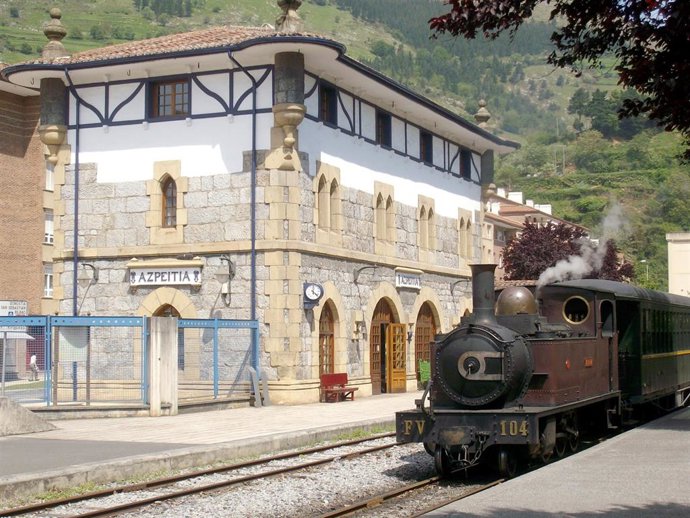 Archivo - Museo Vasco del Ferrocarril de Euskotren pondrá en circulación tres trenes de vapor el próximo fin de semana
