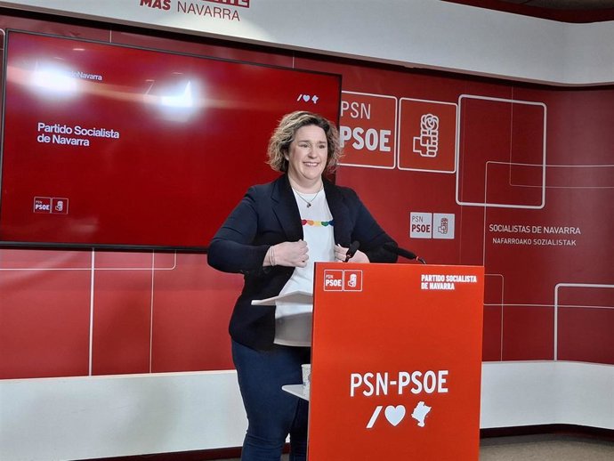 Archivo - La secretaria de Organización del PSN, Esther Iso.