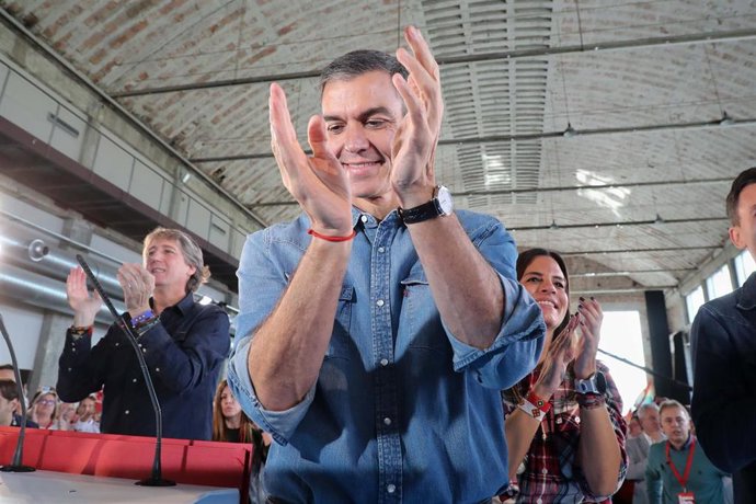 El secretario general del PSOE y presidente del Gobierno, Pedro Sánchez