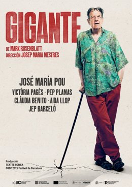 Cartel de 'Gigante', protagonizada por José María Pou.