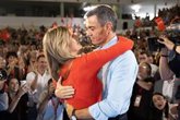Foto: Sánchez lanza la precampaña apelando a la movilización y alertando contra "la motosierra" a las pensiones
