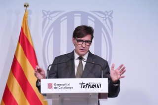 El president de la Generalitat, Salvador Illa.