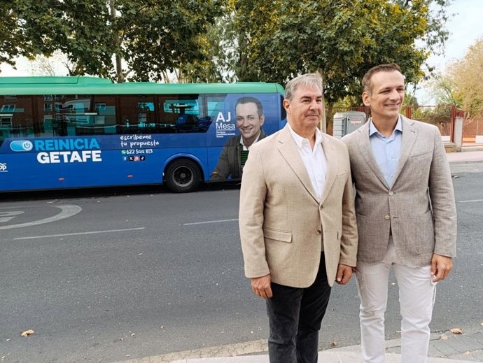Archivo - Campaña del PP de Getafe, 'Reinicia Getafe'