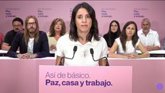 Vídeo: Montero lanza su candidatura y acusa a Frente Amplio de preferir pactar con PSOE en Senado