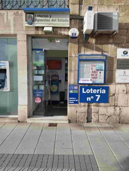 Archivo - Administración de Loterías del Paseo Pereda 15, en Santander.