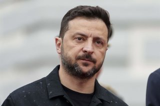 Archivo - El president d'Ucraïna, Volodimir Zelenski