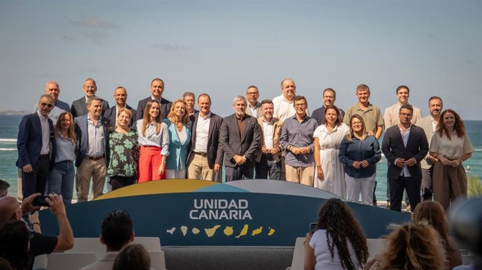 29N.- CC, 1ºCAN Y Una Veintena De Fuerzas Acuerdan Su Unidad Para Defender "Los Intereses De Las Islas" En Madrid