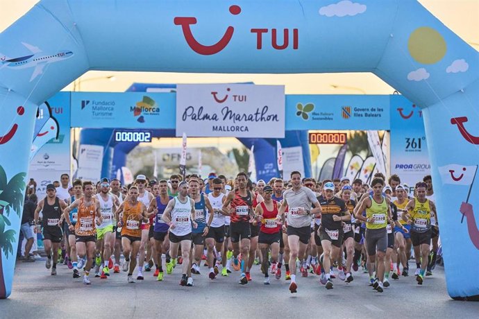 Archivo - TUI Palma Marathon Mallorca, en una foto de archivo.