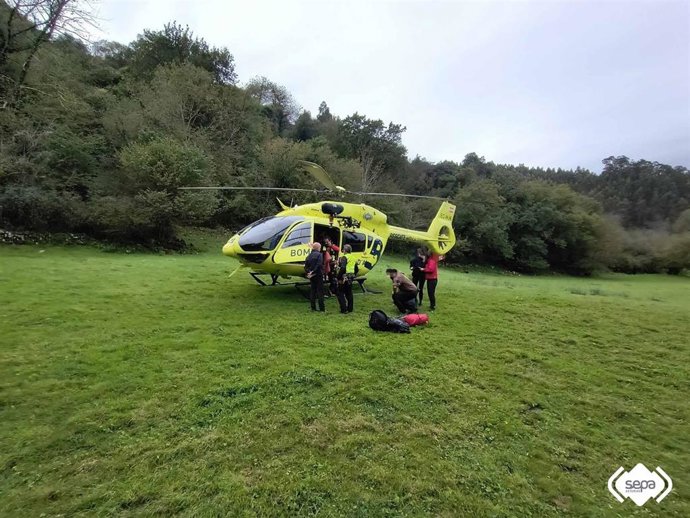 Rescate en Villaviciosa.