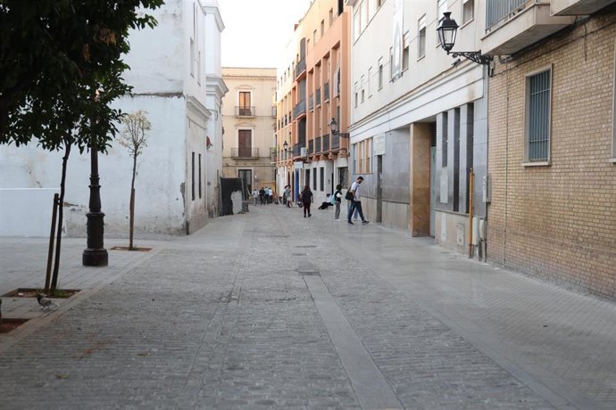 Calle Santa Vicenta María de Sevilla.