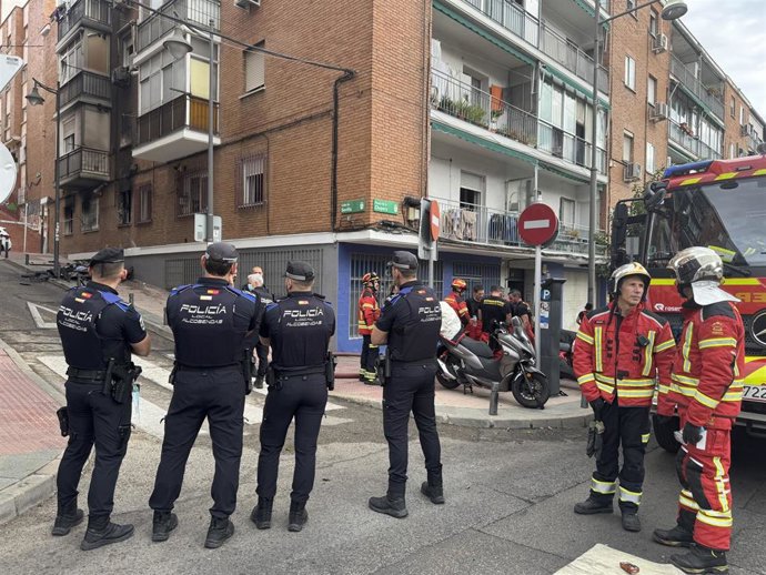 Incendio en Alcobendas