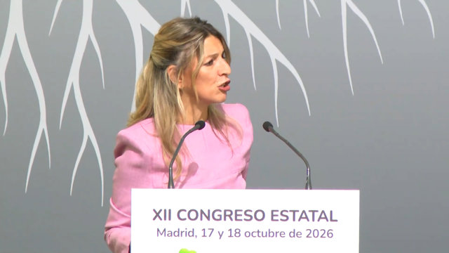Yolanda Díaz ve "inaceptable" que las derechas "ataquen" las pensiones