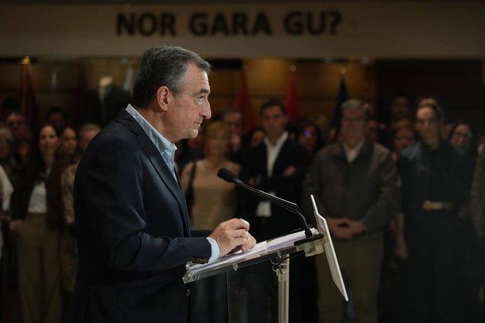 El presidente del EBB, Aitor Esteban