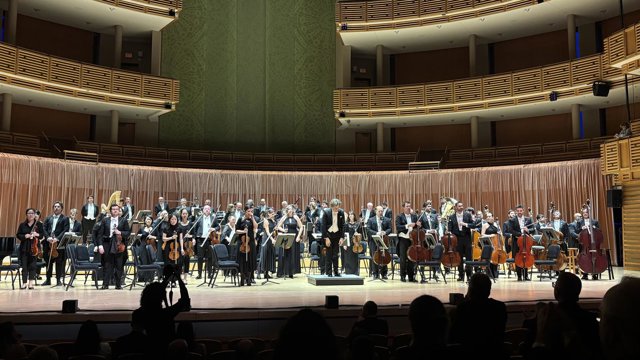 La Orquestq Titular del Teatro Real actúa en Míami (Estados Unidos)