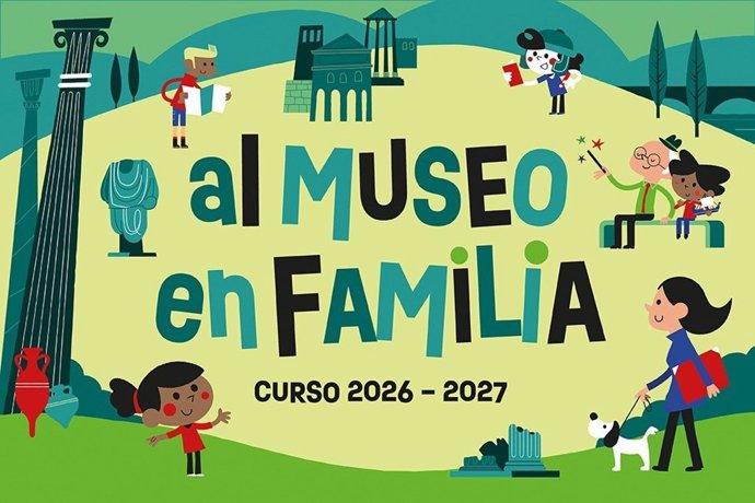 Cartel de "Al Museo en Familia"